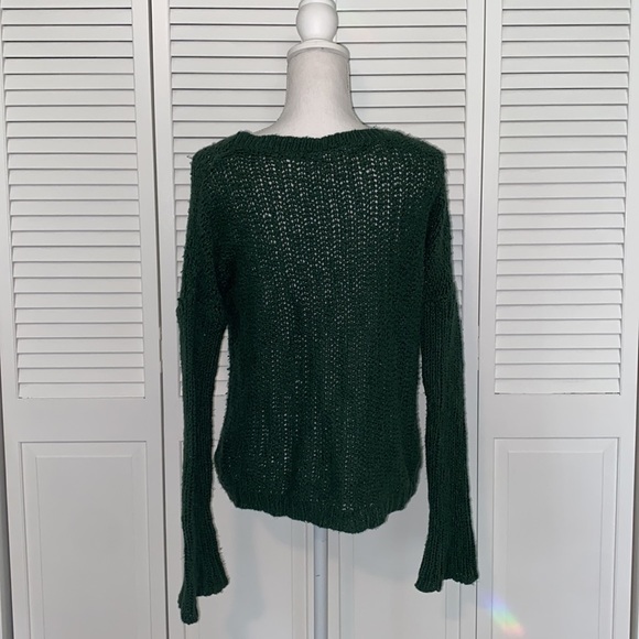 Roxy Knitted Green Sweater - Picture 2 of 4